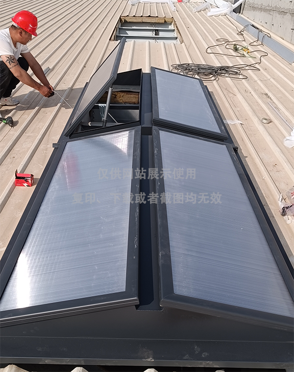 兰州王老吉生产车间乌苏排烟天窗