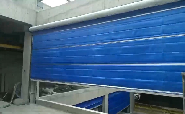 大型物流园区完成乌苏防火门整体安装工程