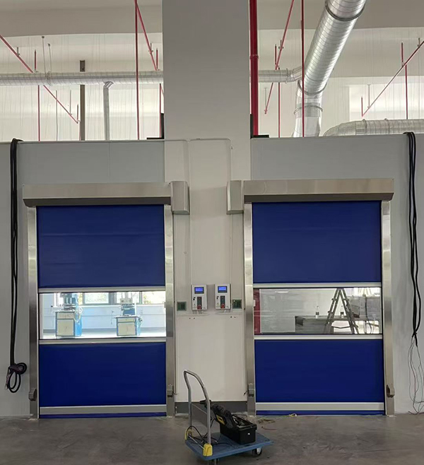 乌苏快速乌苏卷帘门助力食品加工车间环境升级