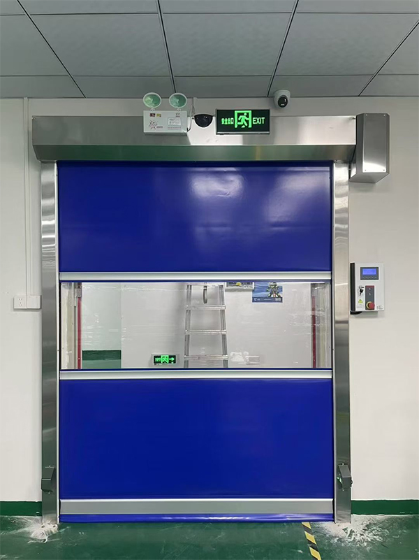 乌苏快速乌苏卷帘门在冷链物流仓储区的应用实践